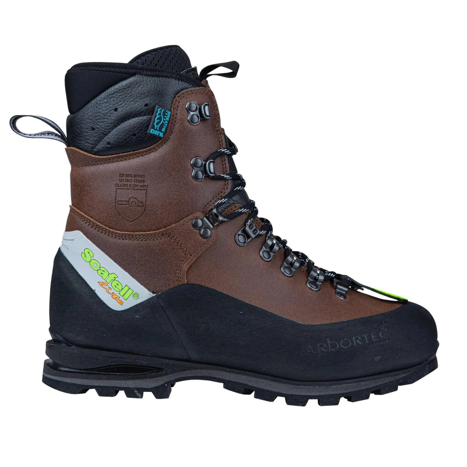 Arbortec Scafell Lite Class 2 Chainsaw Boot AT33200 Brown 3 Arbortec Scafell Lite Class 2 Chainsaw Boot AT33200 Brown