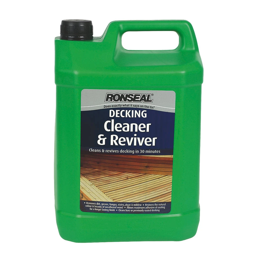 Ronseal Decking Cleaner & Reviver 5L 3 Ronseal Decking Cleaner & Reviver 5L