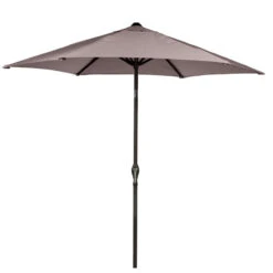 LG Outdoor Soleil Crank & Tilt Parasol 2.7m -Garden Tools Shop 5359889 ap27taupe 2 3 800