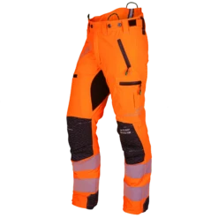 Arbortec Breatheflex Pro ATHV4070 Hi-Vis Chainsaw Trousers Type C Class 1