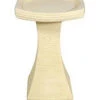 Willowstone Contemporary Grooved Bird Bath CT01