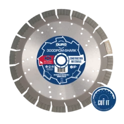 Duro Plus DPCM-SHARK Construction Materials Blade With Shark Segments