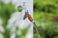 Gardena Twin Tap Connector 26.5mm (G ¾") -Garden Tools Shop GA150 0075b