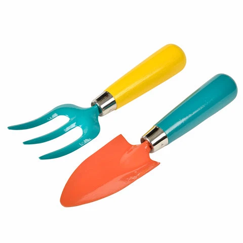 Burgon & Ball Children's National Trust Garden Trowel & Fork Set 3 Burgon & Ball Children's National Trust Garden Trowel & Fork Set