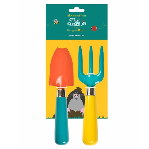 Burgon & Ball Children's National Trust Garden Trowel & Fork Set 4 Burgon & Ball Children's National Trust Garden Trowel & Fork Set - Image 2
