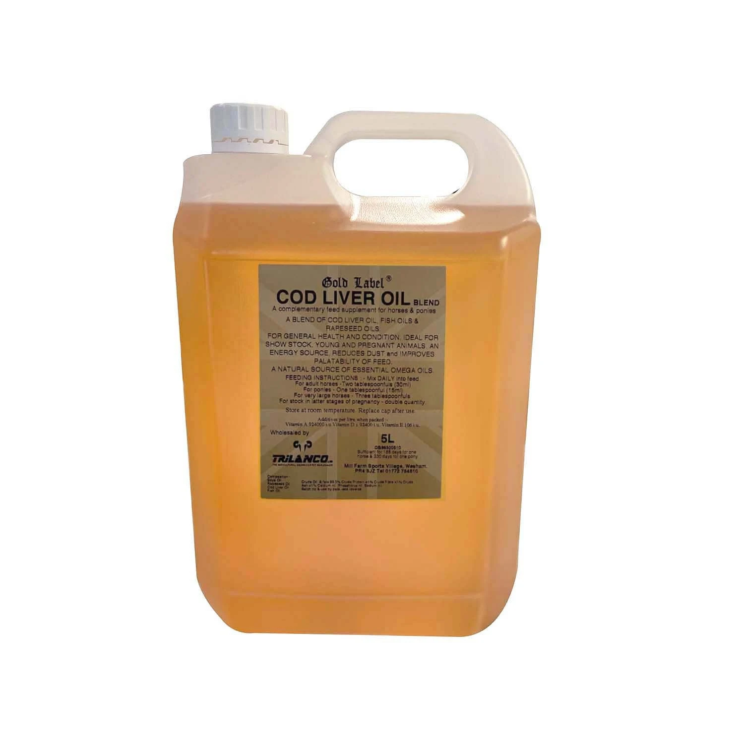 Gold Label Cod Liver Oil 4 Gold Label Cod Liver Oil - Image 2