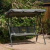 Glendale Textaline 3 Seater Swing Seat