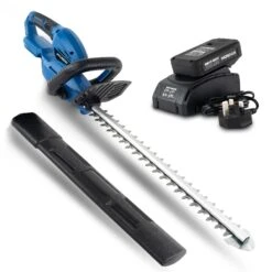 Hyundai HY2188 20V Cordless Hedge Trimmer -Garden Tools Shop HY2188 Box Content 97117