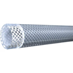 Clear Braid-Reinforced PVC Hose 38mm ID/46mm OD (11bar)