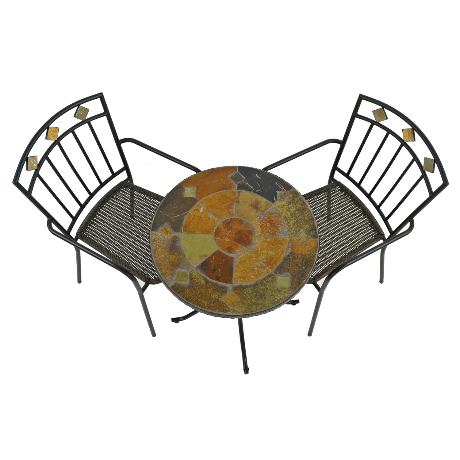 Europa Leisure Ondara Bistro Table & 2 Malaga Chairs 3 Europa Leisure Ondara Bistro Table & 2 Malaga Chairs