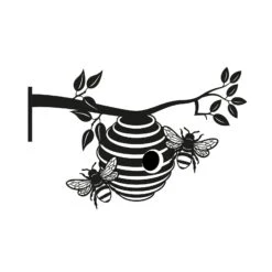 Primus Metal Beehive Tree Silhouette