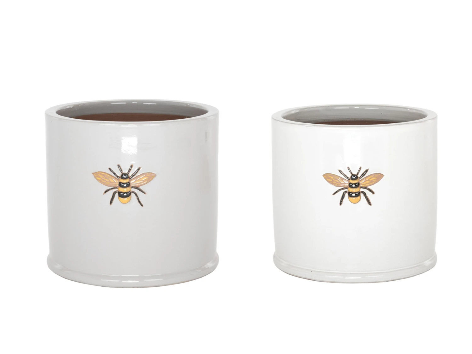 Woodlodge Wisteria Bee Cylinder Planter 3 Woodlodge Wisteria Bee Cylinder Planter