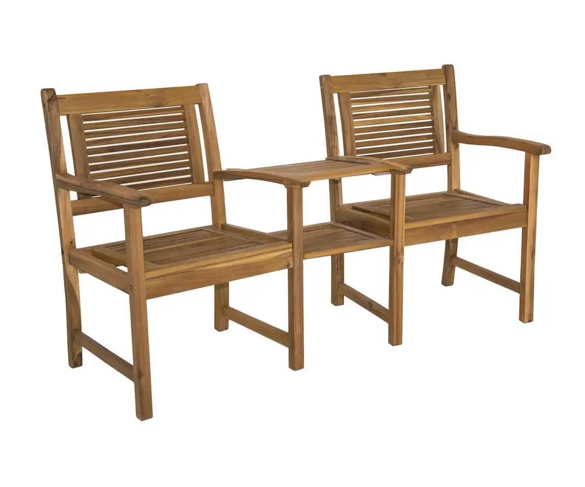 Alexander Rose Lakeside Hardwood Companion Seat 3 Alexander Rose Lakeside Hardwood Companion Seat