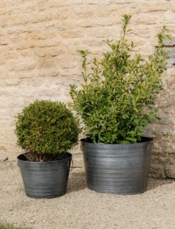 Garden Trading Galvanised Buscot Planter -Garden Tools Shop buscot planter 3