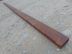 Creosoted Fence Rail 11' 10” X 4" X 1.5"