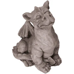 Willowstone Antique Grey Medium Dragon Fern DR03