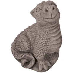 Willowstone Antique Grey Large Dragon Luther DR04