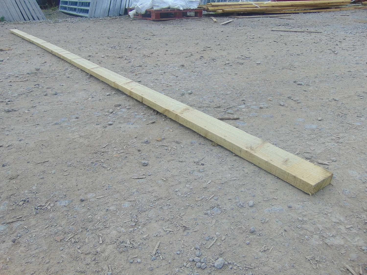 Tanalised Wooden Fence Rail 3.6m X 75mm X 22mm 3 Tanalised Wooden Fence Rail 3.6m X 75mm X 22mm