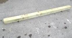 Wooden Fence Post Tanalised 7' X 4" X 4"