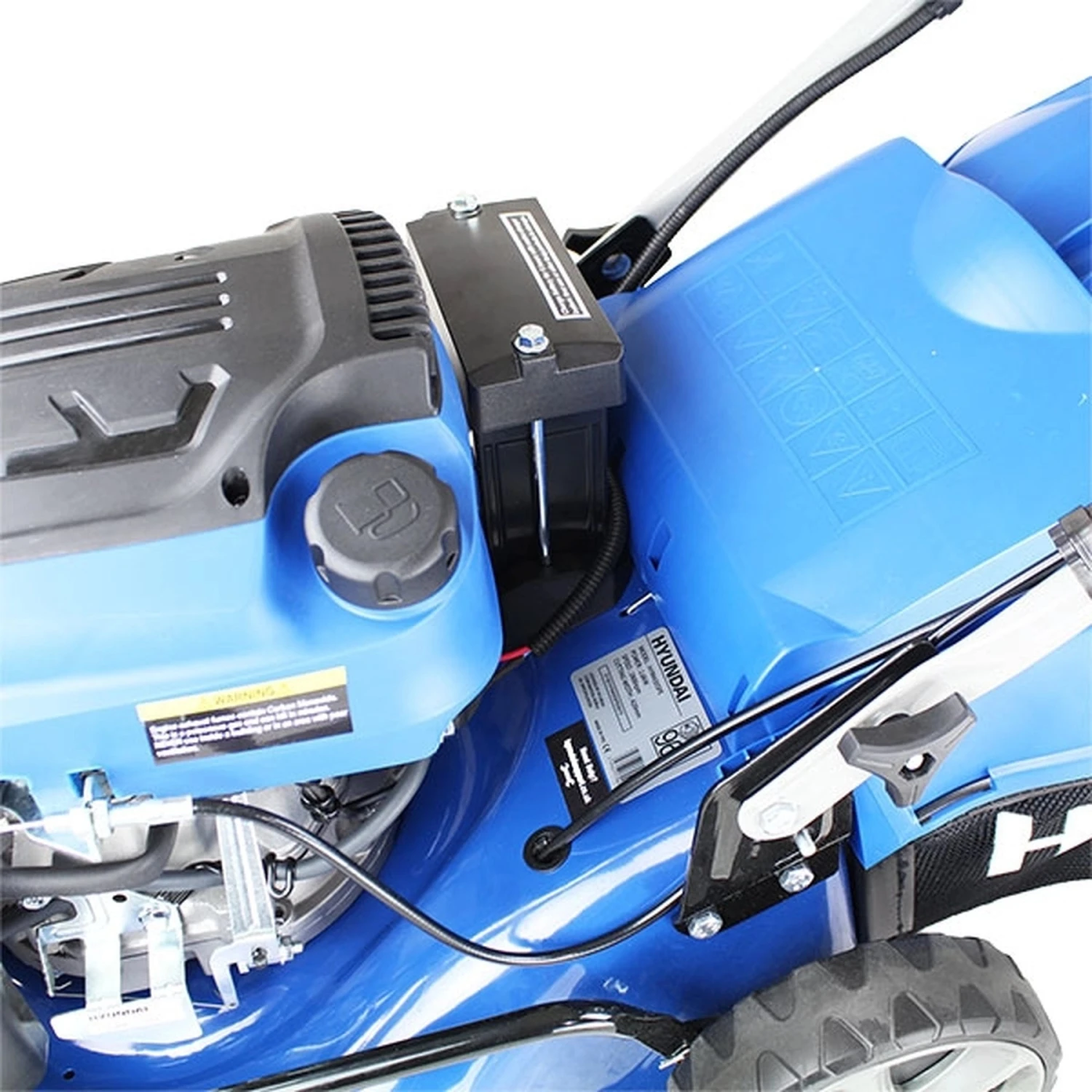 Hyundai HYM430SPE Self-Propelled Petrol Lawn Mower 42cm 13 Hyundai HYM430SPE Self-Propelled Petrol Lawn Mower 42cm - Image 11