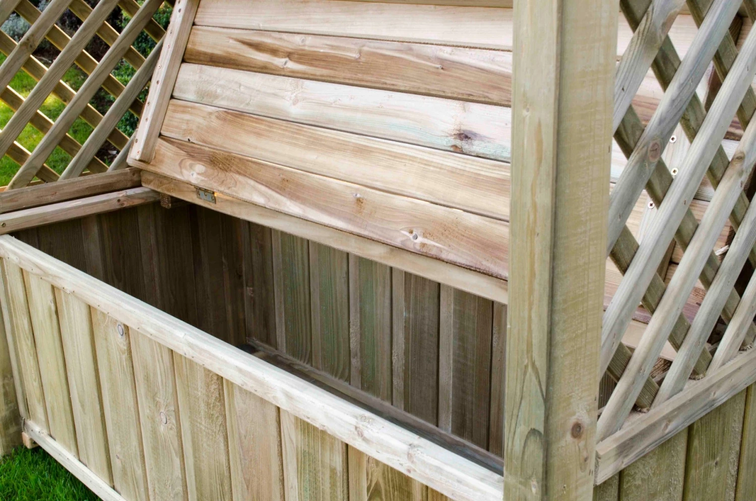 Forest Garden Lyon Garden Arbour 4 Forest Garden Lyon Garden Arbour - Image 2