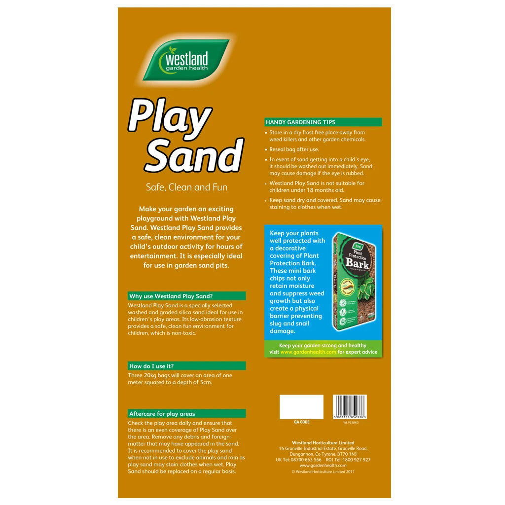 Westland Play Sand 20kg 4 Westland Play Sand 20kg - Image 2