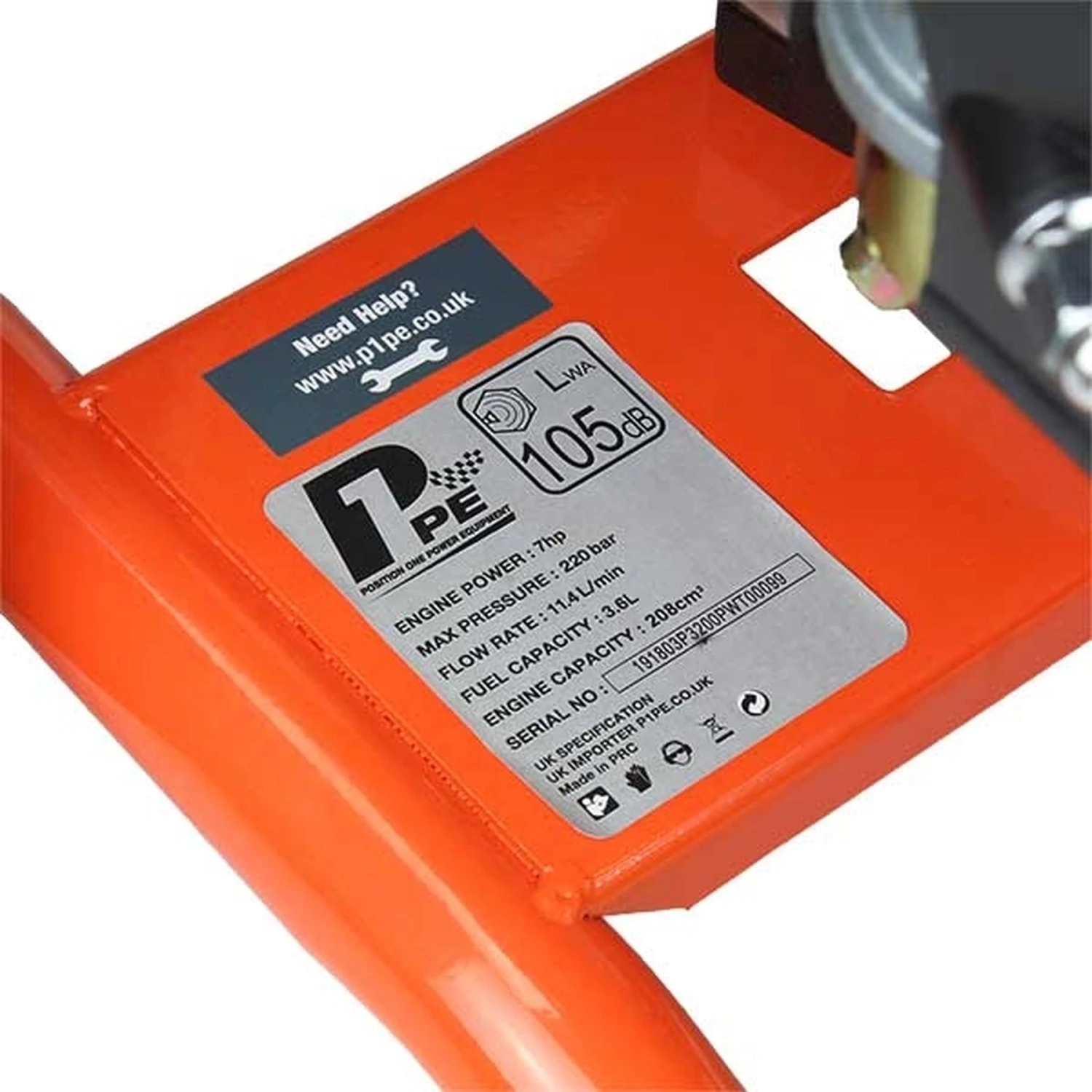 Hyundai P1 P3200PWT Petrol Pressure Washer 11 Hyundai P1 P3200PWT Petrol Pressure Washer - Image 9