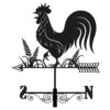 Primus Weathervanes Metal Cockerel Silhouette 34cm -Garden Tools Shop primus weathervanes metal cockerel silhouette 34cm