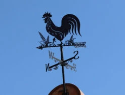 Primus Weathervanes Metal Cockerel Silhouette 34cm -Garden Tools Shop primus weathervanes metal cockerel silhouette 34cm 2
