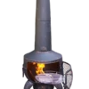 Gardeco Large Tia Chimenea With BBQ Grill