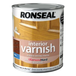 Ronseal Diamond Hard Interior Satin Wood Varnish 750ml 12 Ronseal Diamond Hard Interior Satin Wood Varnish 750ml -Garden Tools Shop ronseal diamond hard dark oak satin wood varnish 0 75l