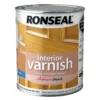 Ronseal Diamond Hard Interior Satin Wood Varnish 750ml -Garden Tools Shop ronseal diamond hard pearwood satin wood varnish 0 75l