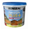 Ronseal Fence Life Plus Wood Treatment -Garden Tools Shop ronseal fence life plus medium oakcopy