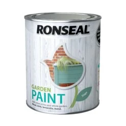 Ronseal Garden Paint -Garden Tools Shop ronseal garden sage matt metal wood paint 0 75l