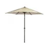LG Outdoor Soleil Crank & Tilt Parasol 2.2m -Garden Tools Shop soleil crank and tilt parasol cream