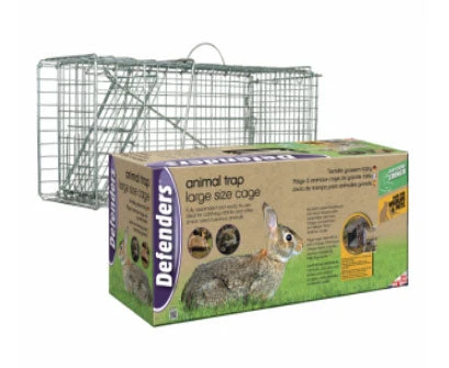Defenders Live Animal & Rabbit Cage Trap Large 3 Defenders Live Animal & Rabbit Cage Trap Large