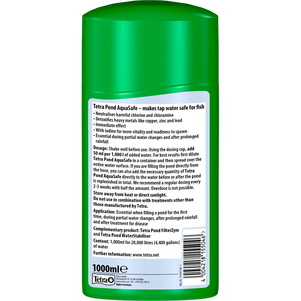 Tetra Pond AquaSafe 250ml 5 Tetra Pond AquaSafe 250ml - Image 3