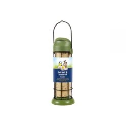 Walter Harrison's Flip Top Fat Ball & Suet Roll Feeder 22cm