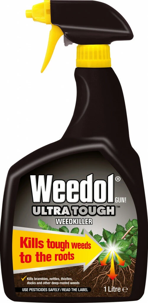 Weedol Ultra Tough Weedkiller Spray Gun 1L 3 Weedol Ultra Tough Weedkiller Spray Gun 1L