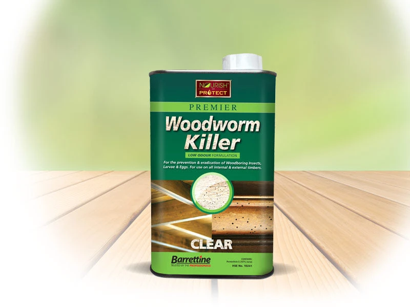 Barrettine Premier Woodworm Killer 1L 3 Barrettine Premier Woodworm Killer 1L