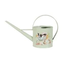 Wrendale Sleeping On The Job Border Collie And Rabbit Watering Can